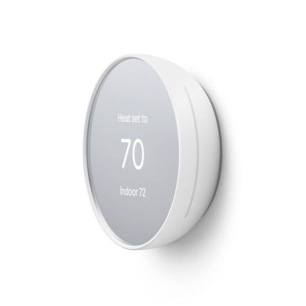 Open Box - Google - Nest Thermostat Cotton Snow Snow - Picture 2 of 5